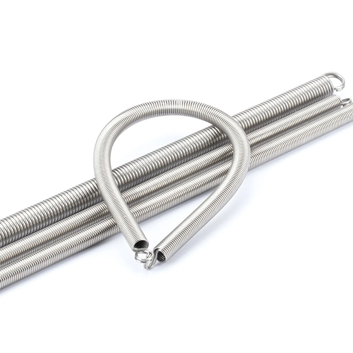 

304 Stainless Steel Tension Spring / Extension Spring With Hook