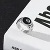 Black Ball 8 Adjustable Ring Male Ring Punk Cool Charm Jewelry Motorcycle Cocktail Party Accessories 2