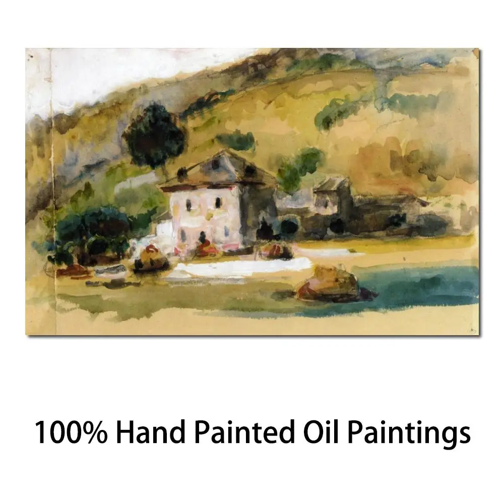 

Famous Paintings by Paul Cezanne Near Aix En Provence Decorative Art Handmade High Quality