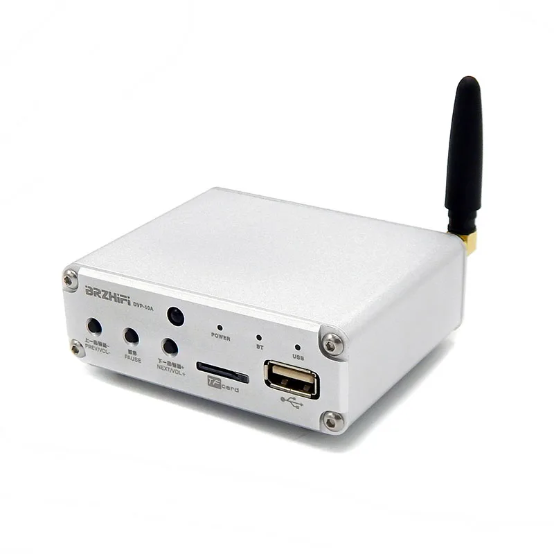 Hifi Home Audio Lossless Music Player digital audio player Bluetooth 5.0 Receiver ES9018K2M Decoding USB/TF Card/Coaxial/3.5mm Input AD823A Opamp