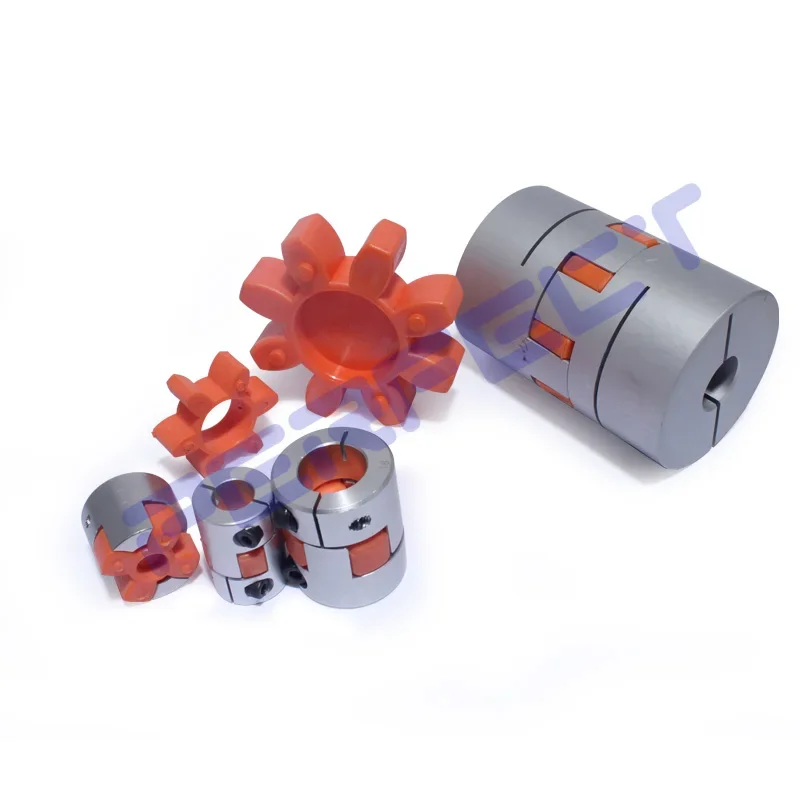 D40L55 Plum Coupling Star Engraving Machine Servo Motor Coupler Inner Hole 6/8/9/10/11/12/12.7/14/15/16/17/18/19/20/22mm