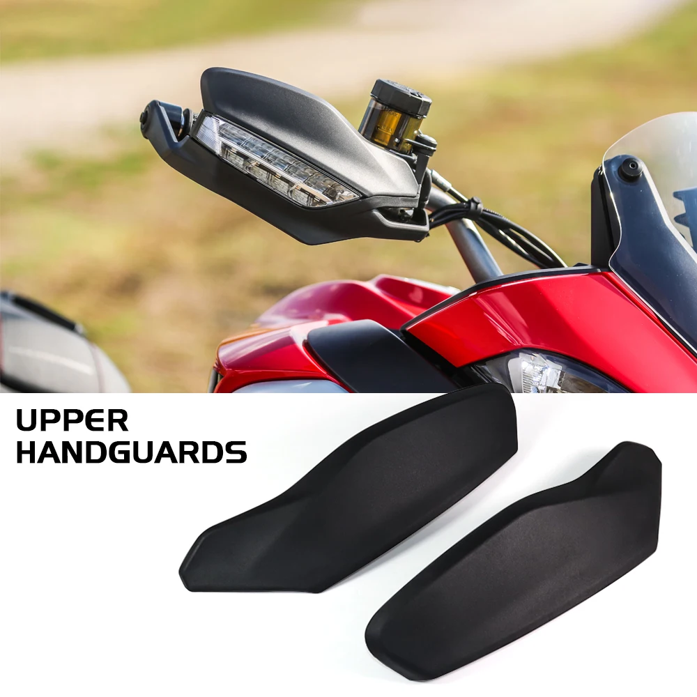 Acouto Motorcycle Handlebar Hand Guards For Husqvarna FE/FX/TE/TX Models 2020-2021 (ABS)
