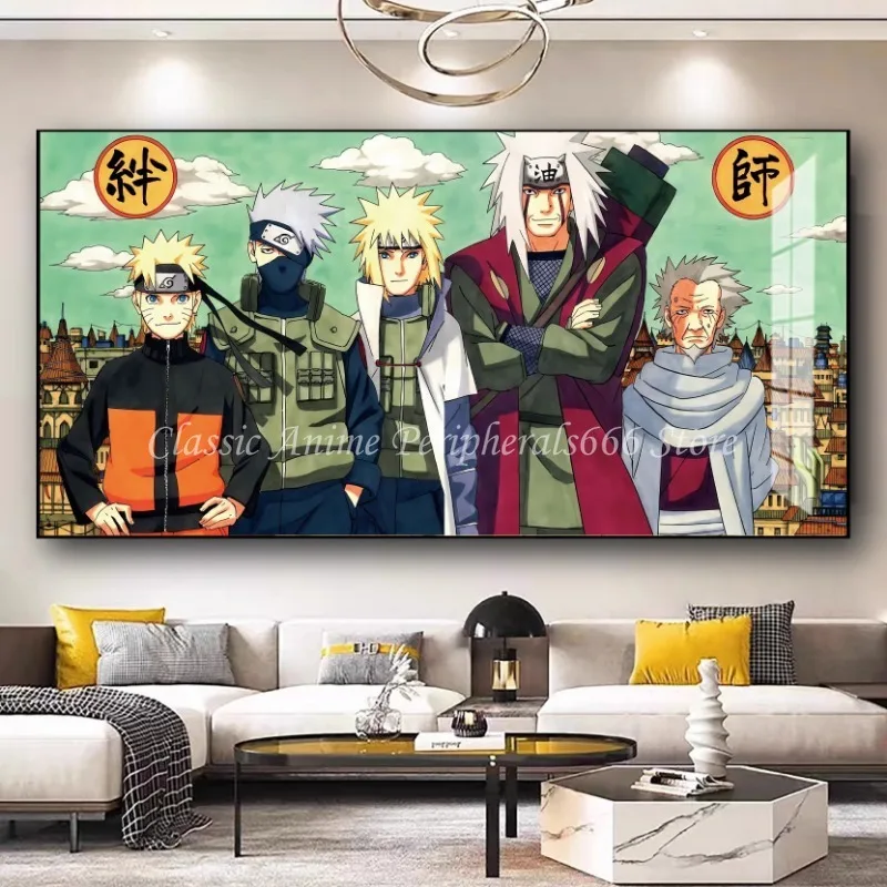 NARUTO-ナルト-家族のポートレート装飾,リビングルーム,ベッド NARUTO-ナルト-家族のポートレート装飾,リビングルーム,ベッド