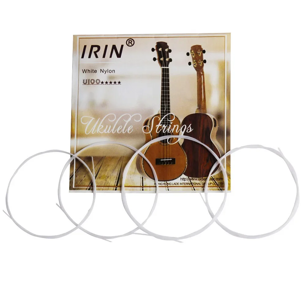 Description Picture 3 of itemIRIN 4 Pcs/Set Soprano Ukulele Strings Nylon Musical Instrument Accessories 4 String Hawaiian Guitar Parts & Accessories