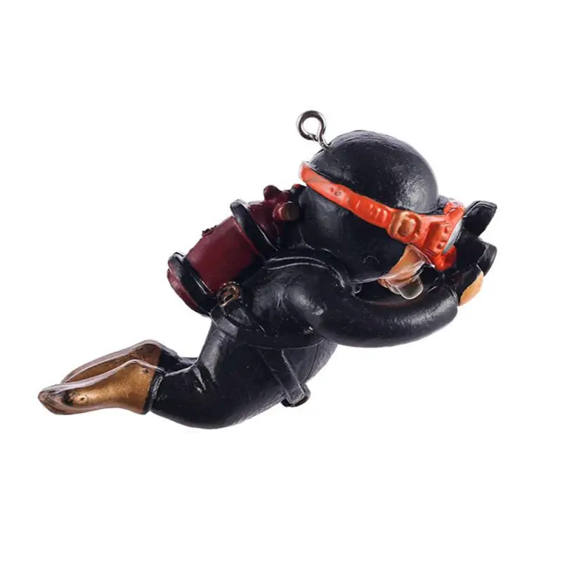 Fish Tank Decorations Aquarium Ornaments Floating Diver Floating Ball Accessories