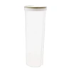 PP Tall Food Storage Spaghetti Noodle Pasta Container With Locking Lid Clear Dry Food Durable Easy To Use 27.5 X 8.5Cm 5