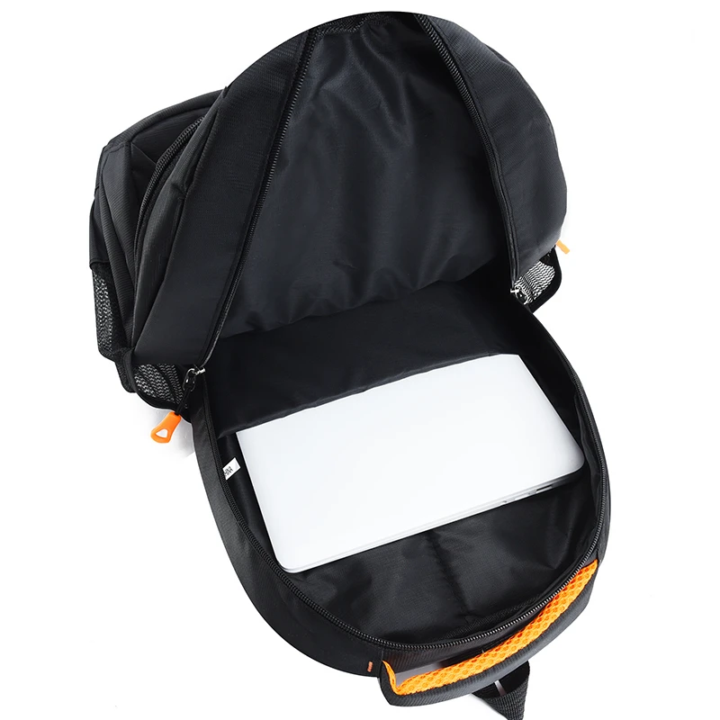 Large-capacity backpack - durable fabric, zipper closure, laptop bag, travel backpack, daily commuter bag