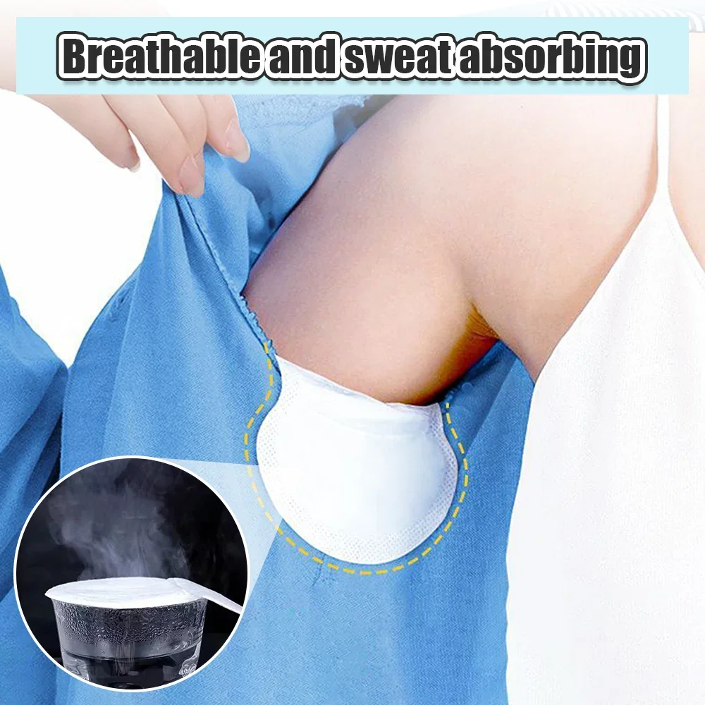 Deodorizing stick underarm sweat pads deodorant stick Disposable Underarm Pad Sweat Guard Deodorant Armpit Sweat Stickers Summer Deodorants Underarm Anti Perspiration Armpit Care