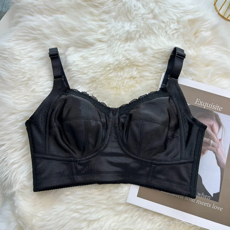Wireless Minimizer Bra Women Plus Size Full Coverage Large Bust Support Everyday Comfort Slimming Bra 34-44 BC Cup BANERDANNI_voghion.com