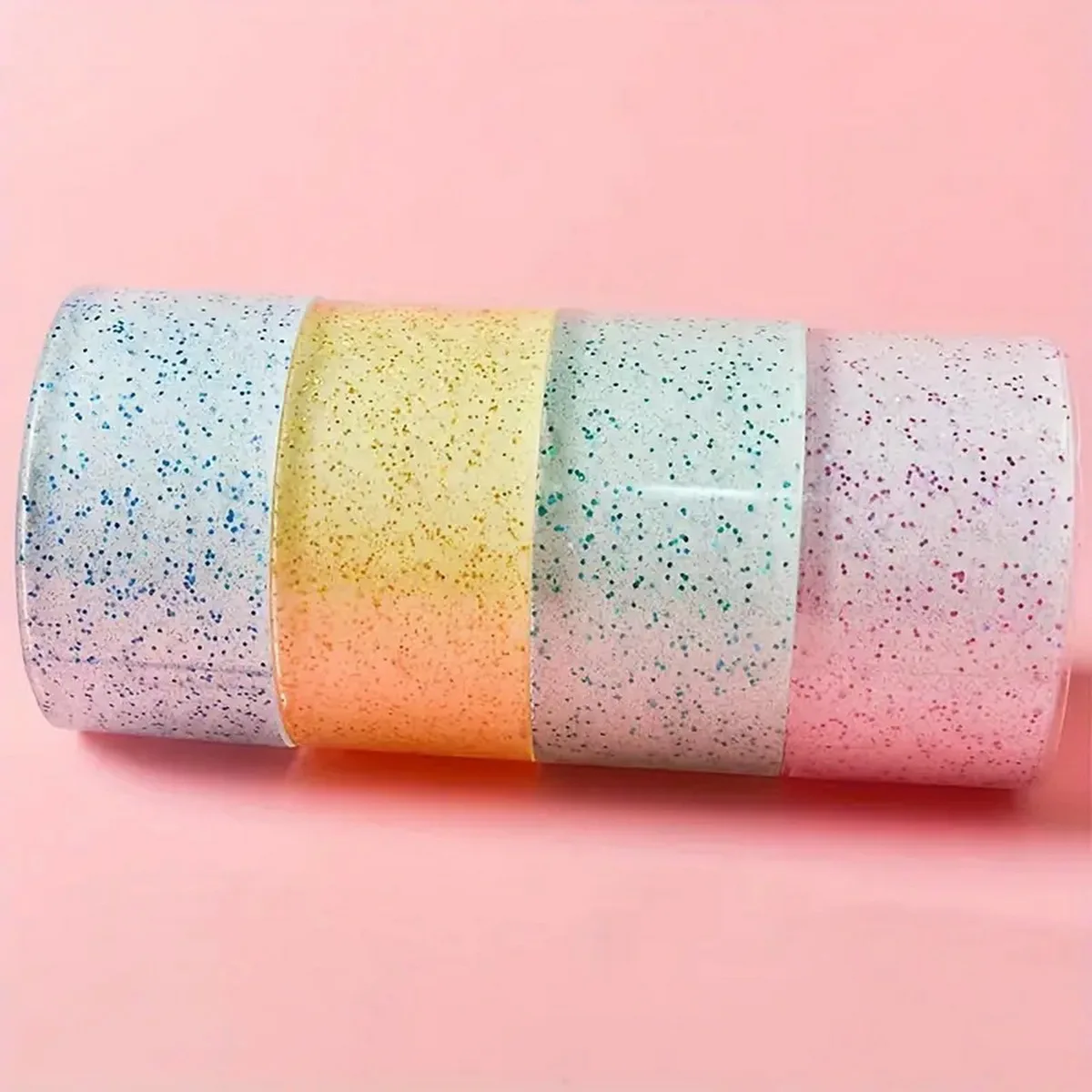 1 Roll Sequins Nano Adhesive Sticky Fun Diy Craft Double Sided Tape Pinch Fun Multifunctional Tape Small, Business Supplie 5