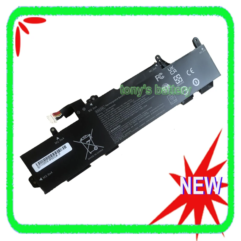 Genuine SS03XL Replacement Battery For HP EliteBook 840 G5/G6, 730/735/740/745 G5 - 50WH, 11.55V, 3-Cell