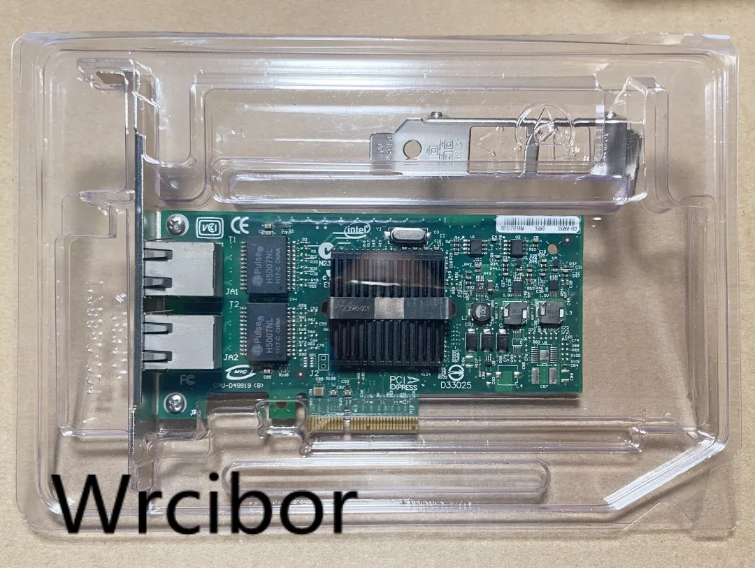 Placa de Rede Gigabit Intel Dual Port Usado Pci-e 9402pt 82571 Chip 412651001 412646-001 0x3959 Placa Lan - Imagem 3