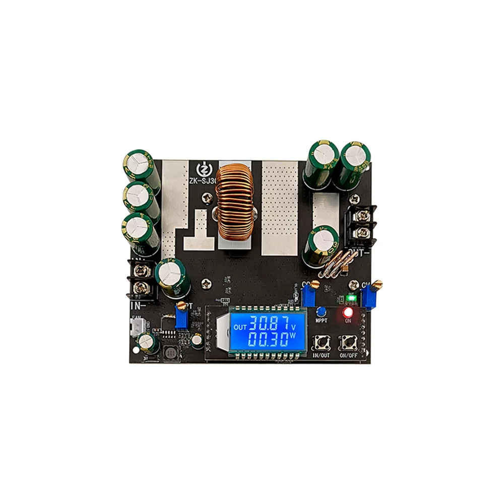 700W30A MPPT太陽電池充電器調整電源CC  CV自動DC-DCステップアップダウン降圧昇圧コンバータ同期整流LEDドライバ調整可能な6-80Vに1.3-78V - AliExpress