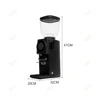 GZZT GE83 Electric Coffee Bean Grinder 83mm Flat Burr with Static Elimination Design High Speed Cryogenic Grinder for Commercial 2