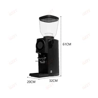 GZZT GE83 Electric Coffee Bean Grinder 83mm Flat Burr with Static Elimination Design High Speed Cryogenic Grinder for Commercial 2