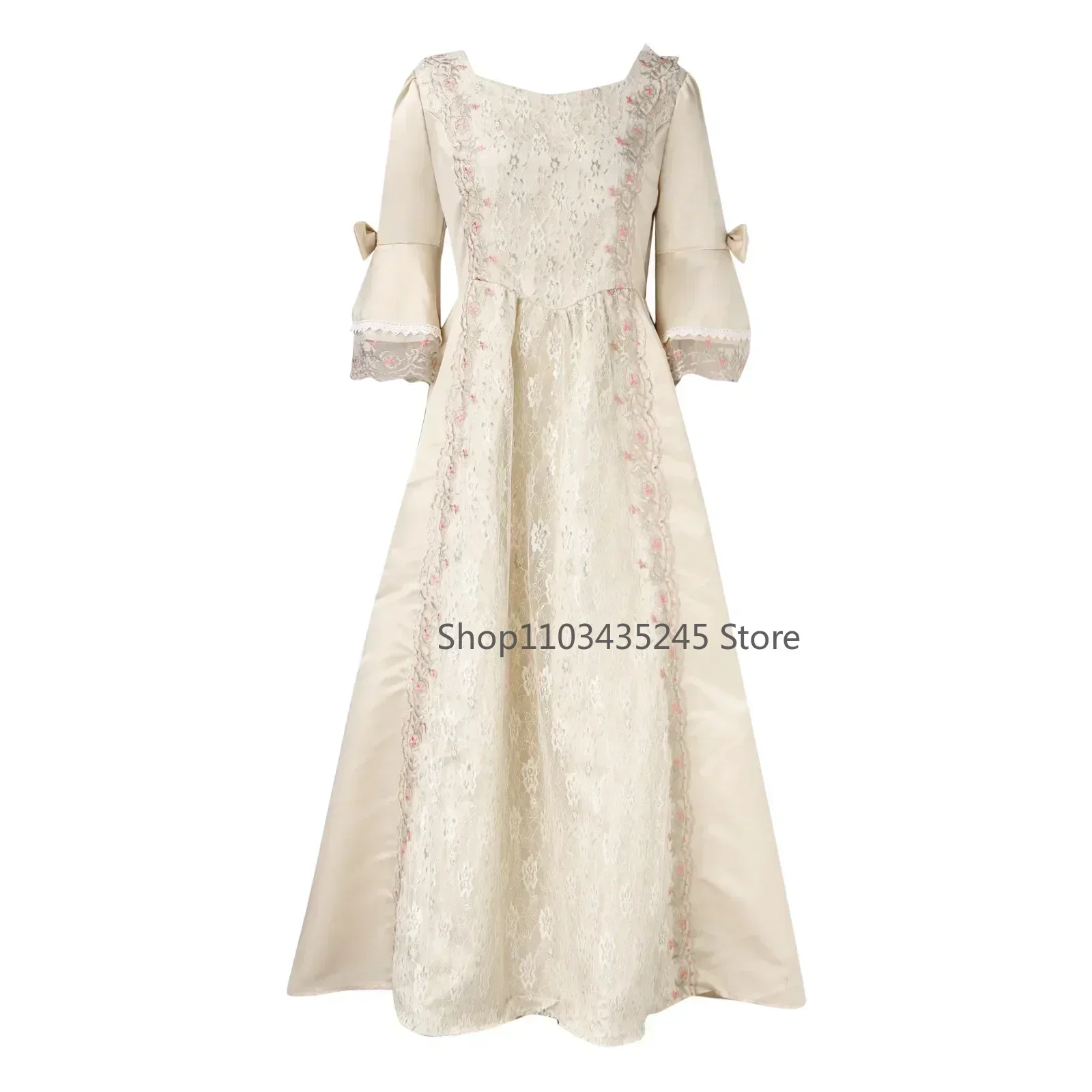 Women Medieval Renaissance Formal Ball Party Maxi Long Dress Palace Halloween Cosplay Dresses Costume Victorian Vestidos Femme 4
