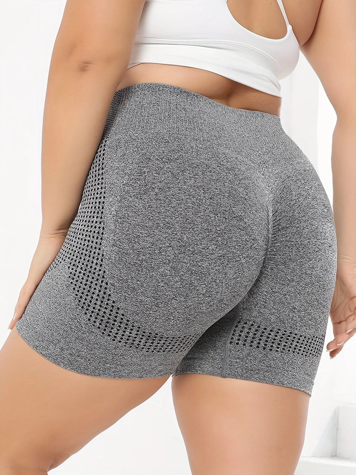 Short Feminino LEICHR Cintura Alta - Controle De Barriga E Efeito Lift
