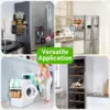 2 Set Magnetic Shelf for Refrigerator with Wood Lid, Fruit Potato & Onion Storage Bins, Pantry Organizers & Storage, Large 6