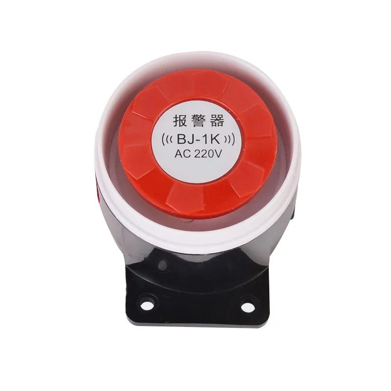 BJ-1K 12 24V 220V Buzzer with light without light high decibel sound and light alarm alarm explosion anti-theft horn electronic