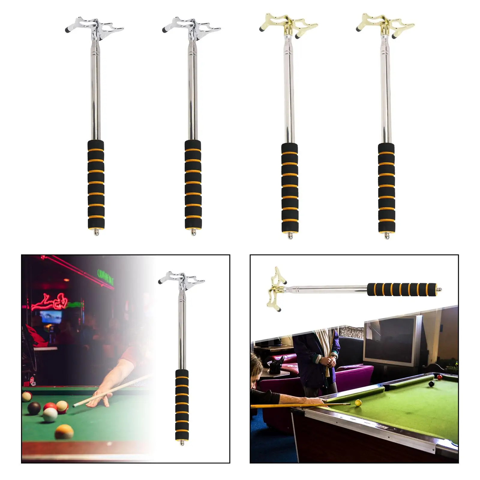 Billiards Pool Cue Stick Snooker Pool Cue Rack for Party Indoor Competition
