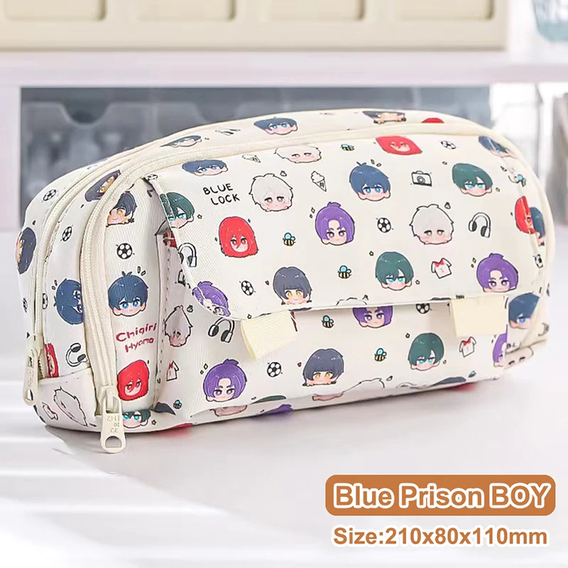 Astuccio Kawaii Capybara Con Cerniera, Grande Capacità, 10 Scomparti, Trasparente, Con Spilla, Adesivi, Memo Pad E Ciondolo - copertina