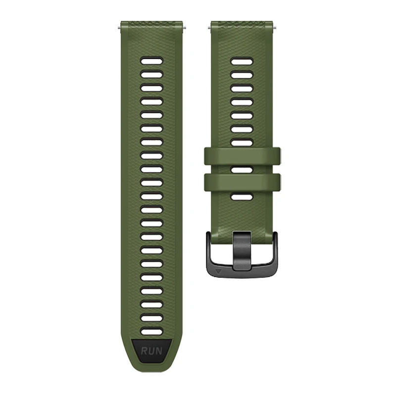 Premium 22mm Silicone Watchband Bracelet - Official Strap Replacement