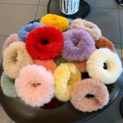 Vibrant Plush Hair Scrunchies Set - 20PCS Soft & Stylish Hair Accessories (20pcs)