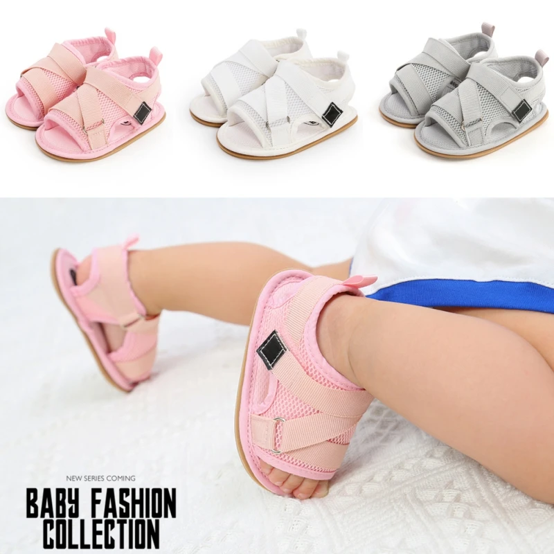 Baby Boys Girls Sandals Premium Soft Anti-Slip Rubber Sole Infant Summer Shoes Toddler First Walkers