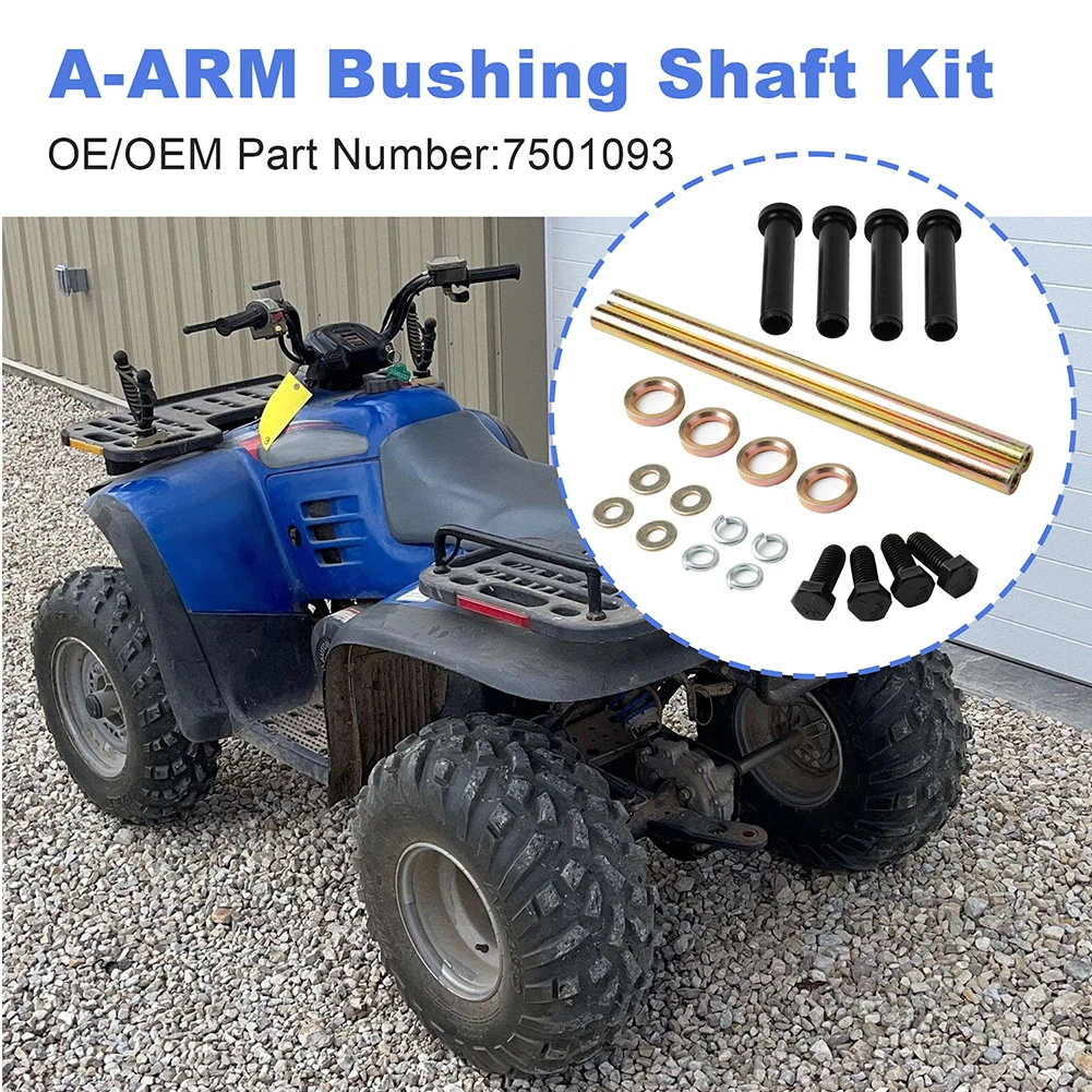 Aluminum ATV Front Lower A Arm Bushing Shaft Kit