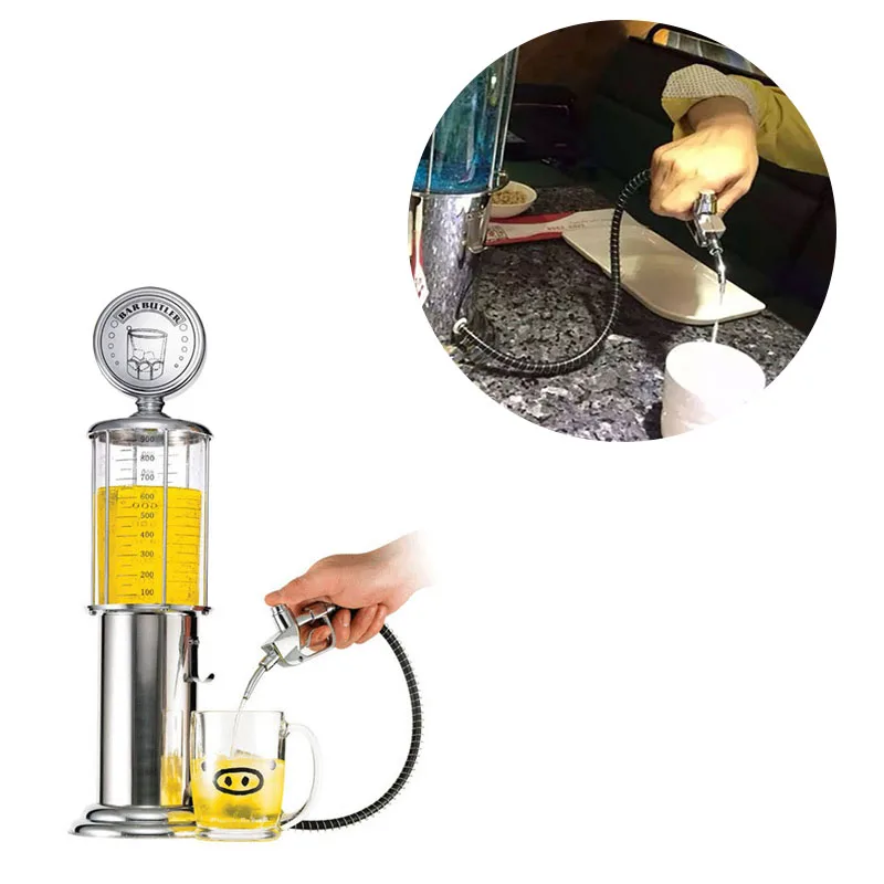 900ml Liquor Beer Alcohol Gun Pump Gas Station Bar Family Beverage Water Juice Machine Drinking Vessels Dispenser liquor dispenser
