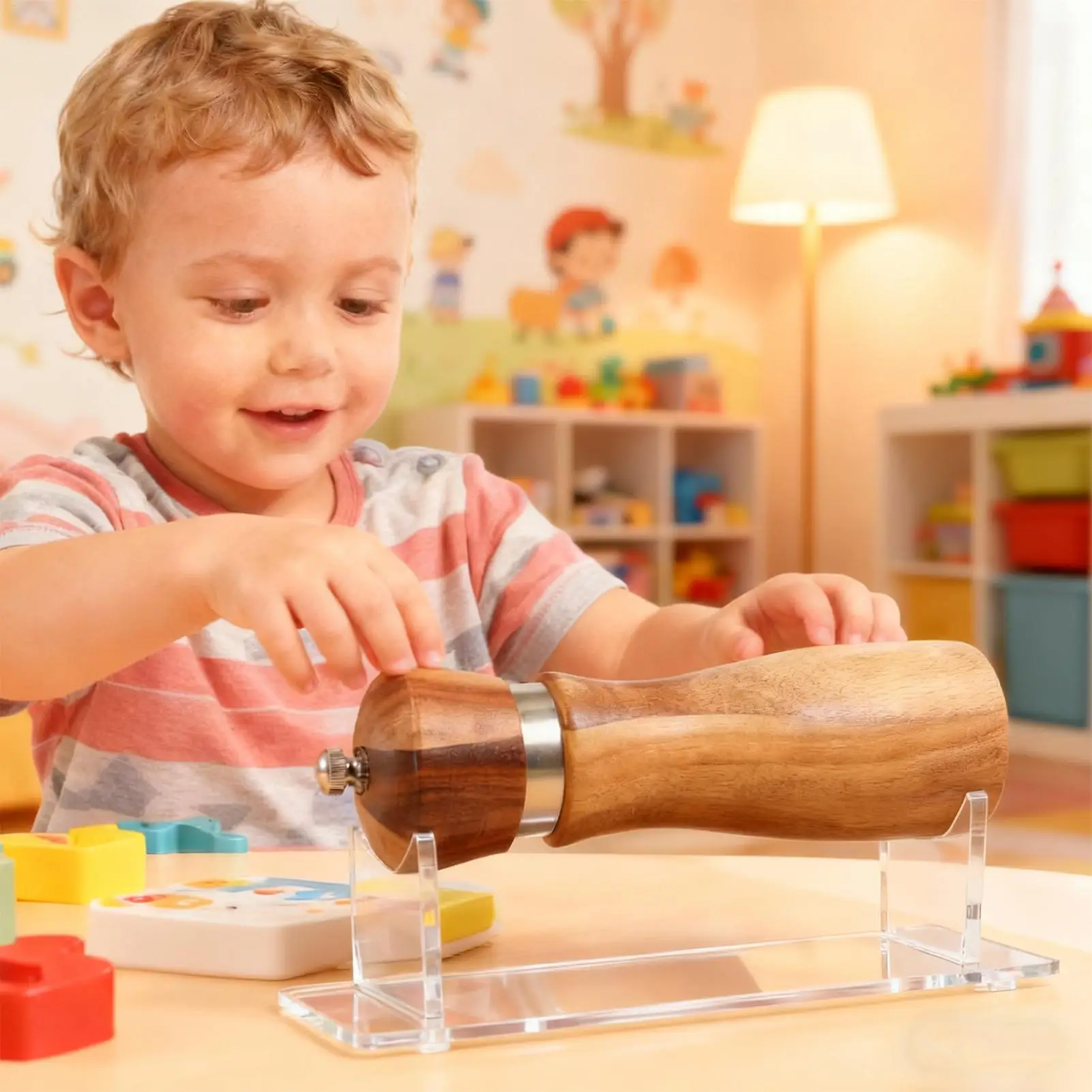 Clear Acrylic Display Stand Tabletop Organizer Rack Wand Organizer Rack For Collectors Fans Cosplay Hobbyists Home Decor Office