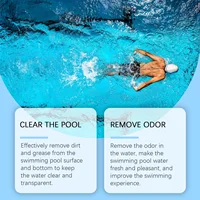 Comprimés de nettoyage pour piscine, concentré multifonctionnel, comprimés effervescents, nettoyage du spa, comprimés de chlore et de bromine, fournitures de nettoyage pour piscine 3