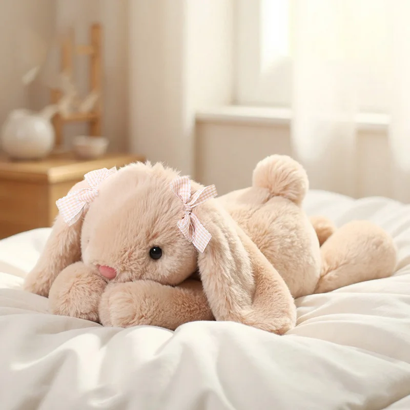 35CM Cute Loppy Eared Rabbit Plush Doll Kawaii Soft Plush Bunny Rabbit Plush Toys Stuffed Animal Pillow Appease Toy Kids Gifts 1