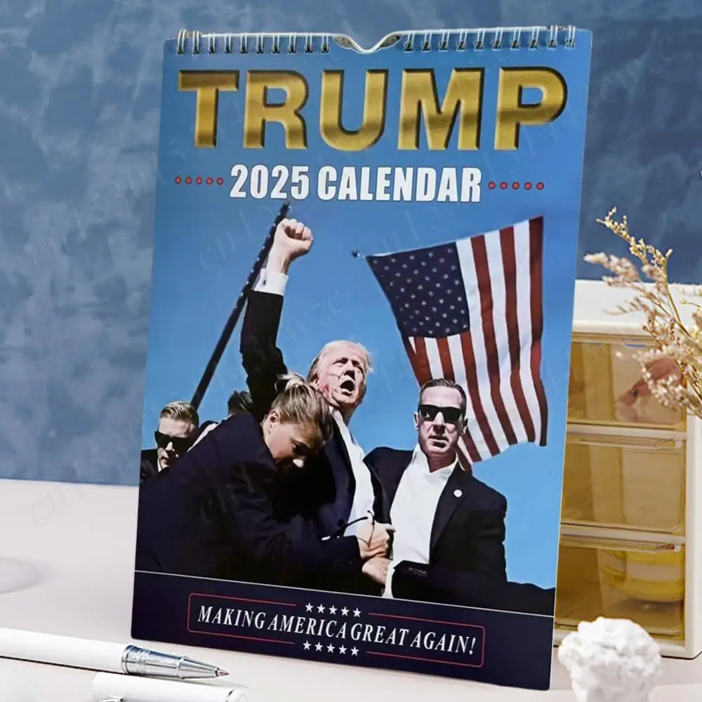 Trump Calendar Trump Shooting Monthly Calendar Shooting Makes Me Stronger Shot Planning