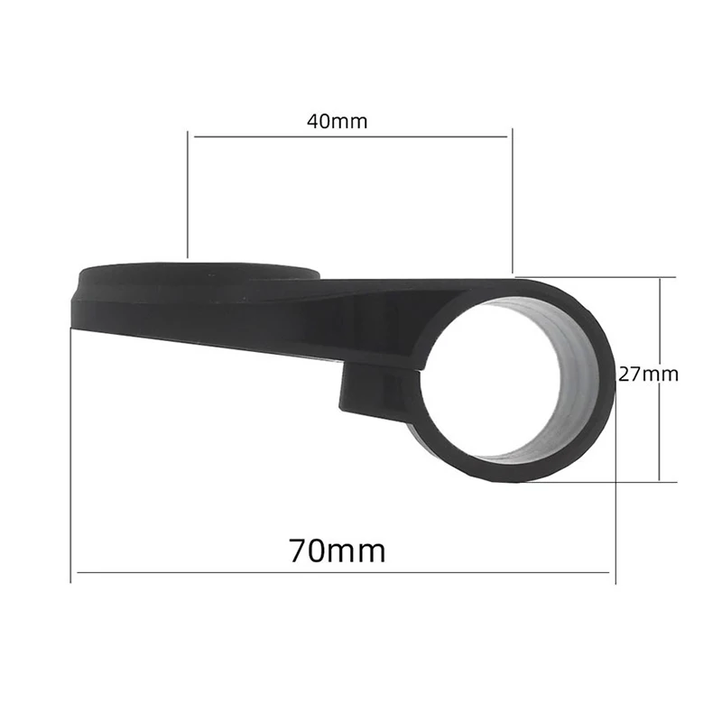 GARMIN 속도계 용 자전거 핸들 바 컴퓨터 홀더 도로 자전거 TT 레스트 바 주행 거리계 마운트 22.2mm 플라스틱 자전거 액세서리