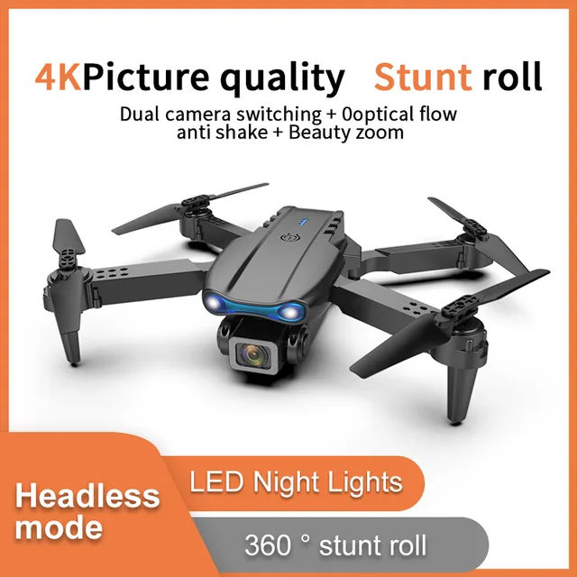 ZHENDUO E99 Pro RC Mini Drone 4K With WiFi Aerial Photography Helicopter Foldable Quadcopter Dron Toys 2