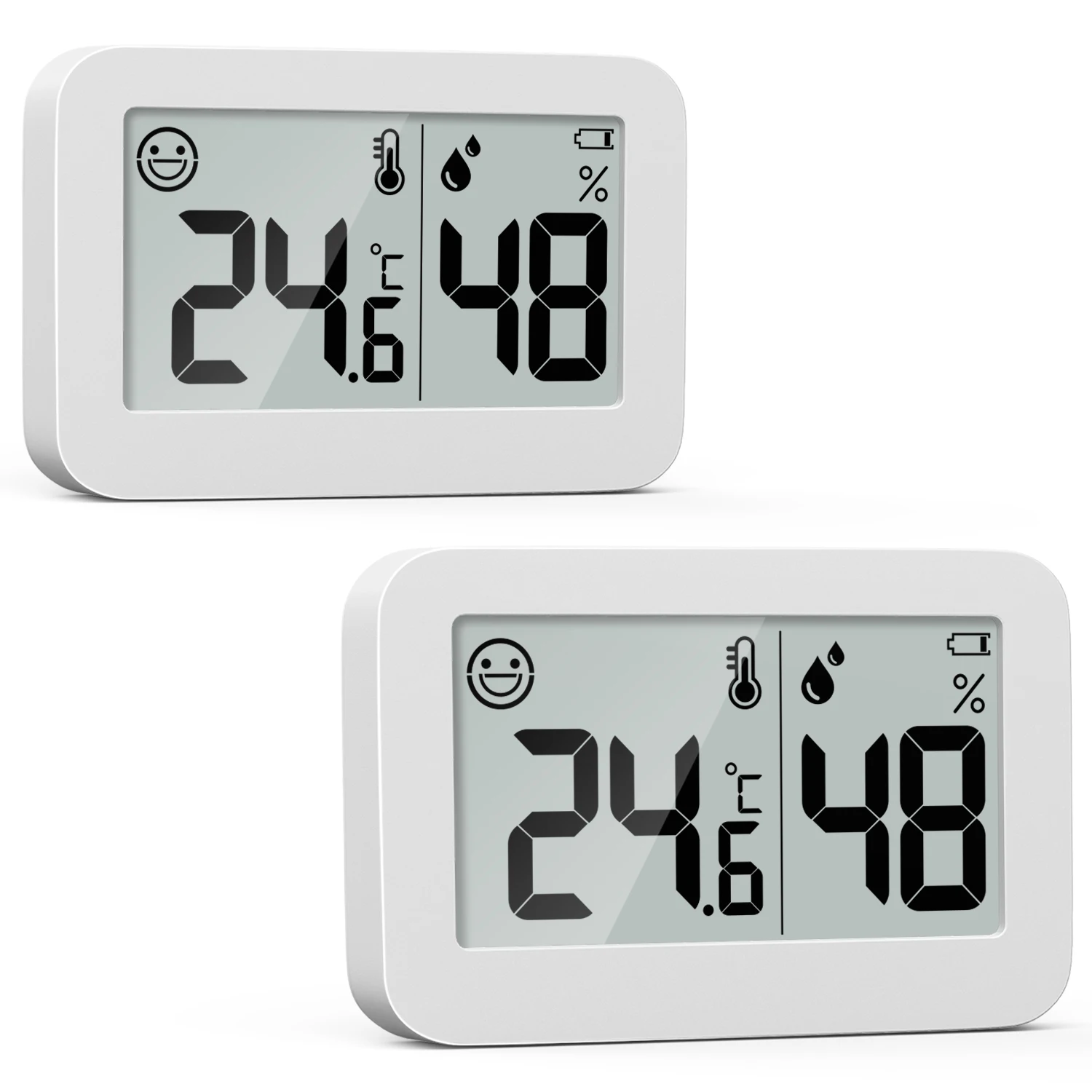 Monitor De Temperatura Y Humedad, Termómetro Digital Higrómetro, Medidor De Temperatura Interior Y Humedad Con Medidor De Temperatura Y Humedad Para Invernadero, Hogar, Cocina, Termómetro Digital