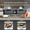 220V 6L Multi-functional Electric Cooker 2 Flavor Hot Pot and Stir-fry with Large Capacity and Separable Inner Pot 5