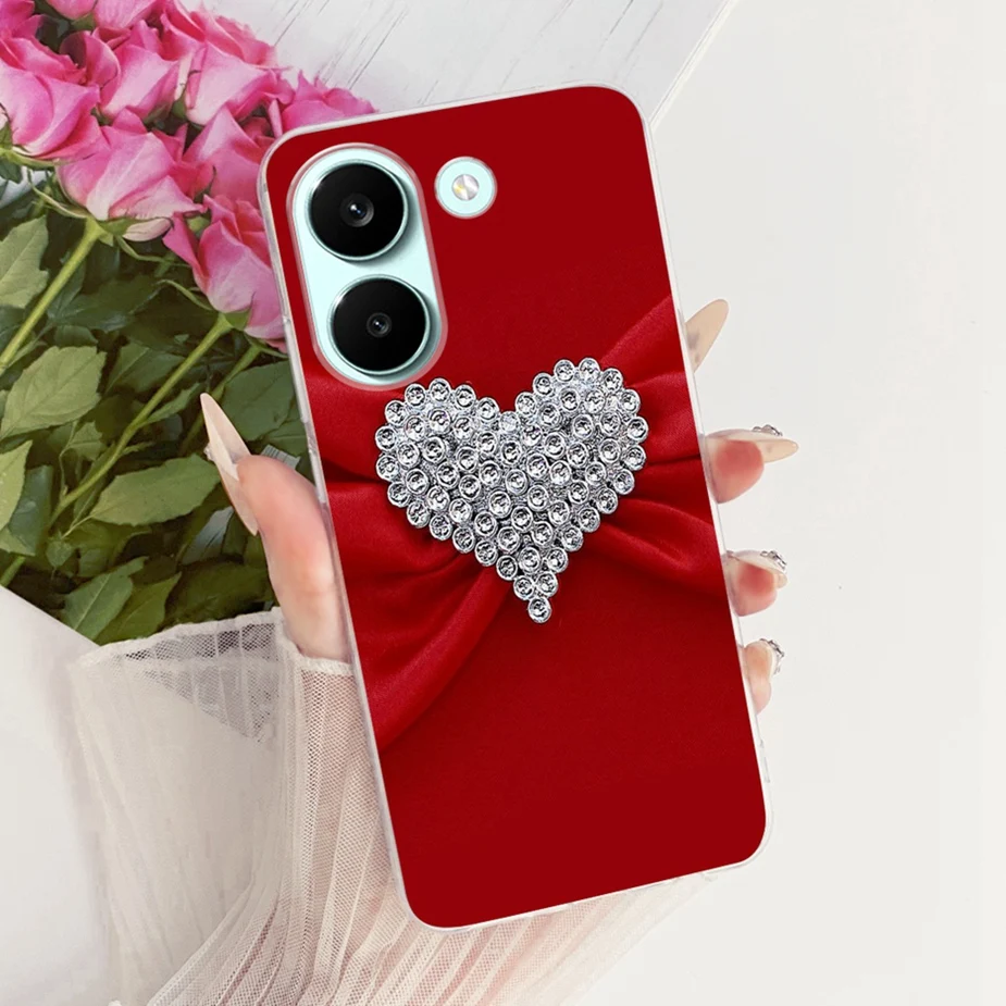 Colorful Flowers Painted Soft Slim Phone Case Cover