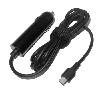 65W USB tipo C adattatore universale per caricabatterie per auto Dc per Laptop per Lenovo Hp Asus 5V 12V ricarica rapida 3.0 per adattatore telefonico