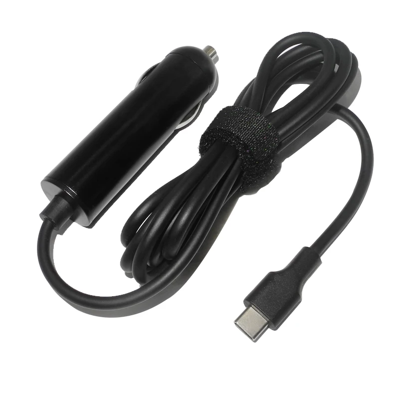 65WCarChargerTypeCPDAdapterUSBCUniversalLaptopCarCharger