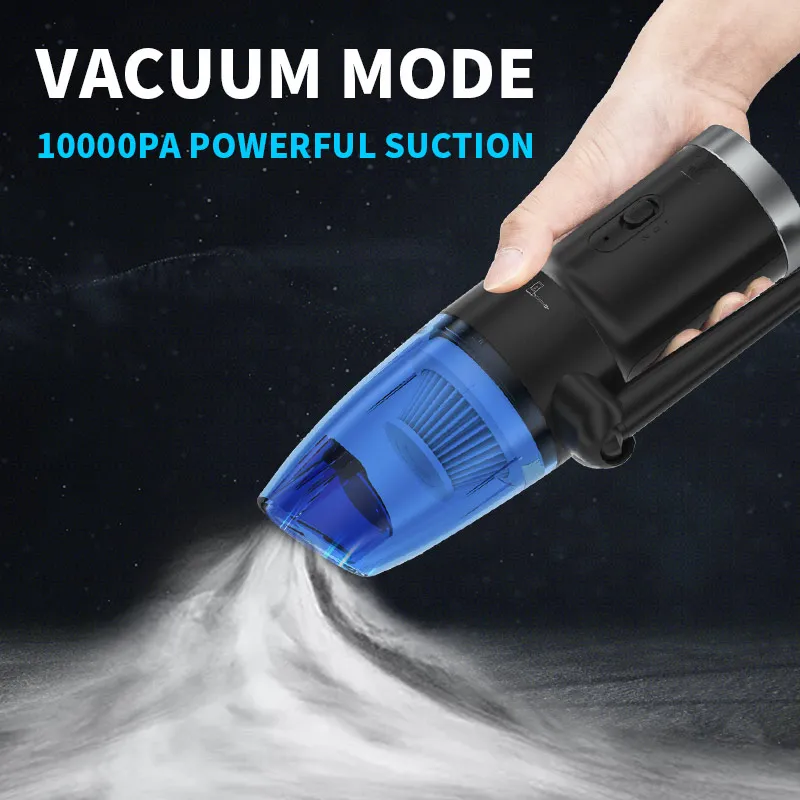 Wireless Vacuum Cleaner and Electric Compressed Air Duster 2 in 1Handheld USB charging for computer keyboard cleani