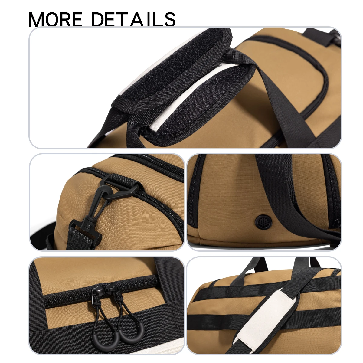Fitness Bag Female Dry and Wet Separation Yoga Bag Large Messenger Bag Large Capacity Travel Bag Storage Training Sports Bag