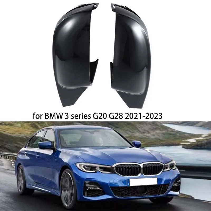 

Rear View Mirror Housing Bullhorn Mirror Cover Rear View Mirror Cover Accessories For BMW New 3 Series G20 G28 2021-2023