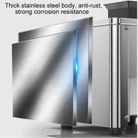 Commercial Electric Meat Slicer Cutter Stainless Steel Automatic Vegetable Cutting Grinder Machine Minced Meat Mincer EU US Plug 2