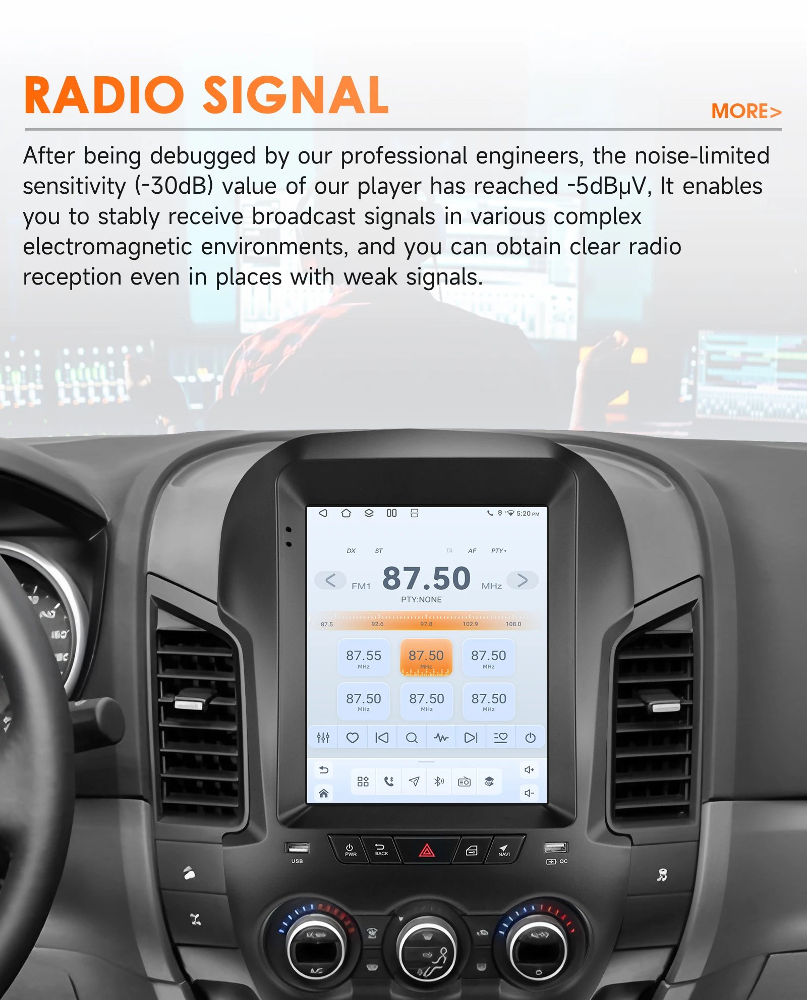 9,7-Zoll-360-Kamera-Auto-Intelligentes-System für Ford Ranger F250 2011 - 2015 Carplay Android Auto Radio 6115 8-Kern-Multimedia-Player – Detail 21