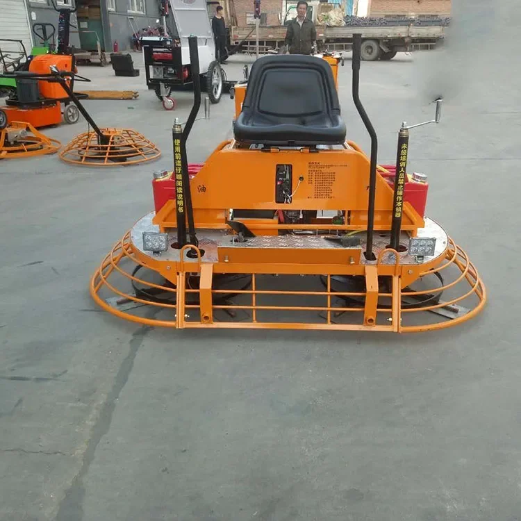 Ride On Power Trowel Floor Machine For Surface