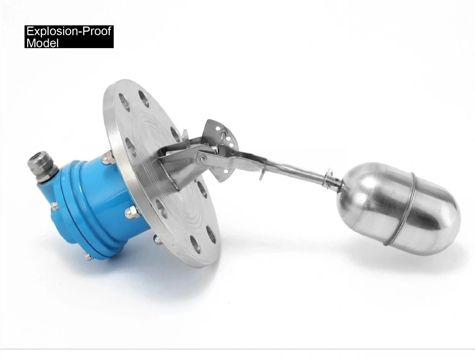 UQK 304/316 Stainless Steel Magnetic Float Level Switch Side Mounted Flange Liqu