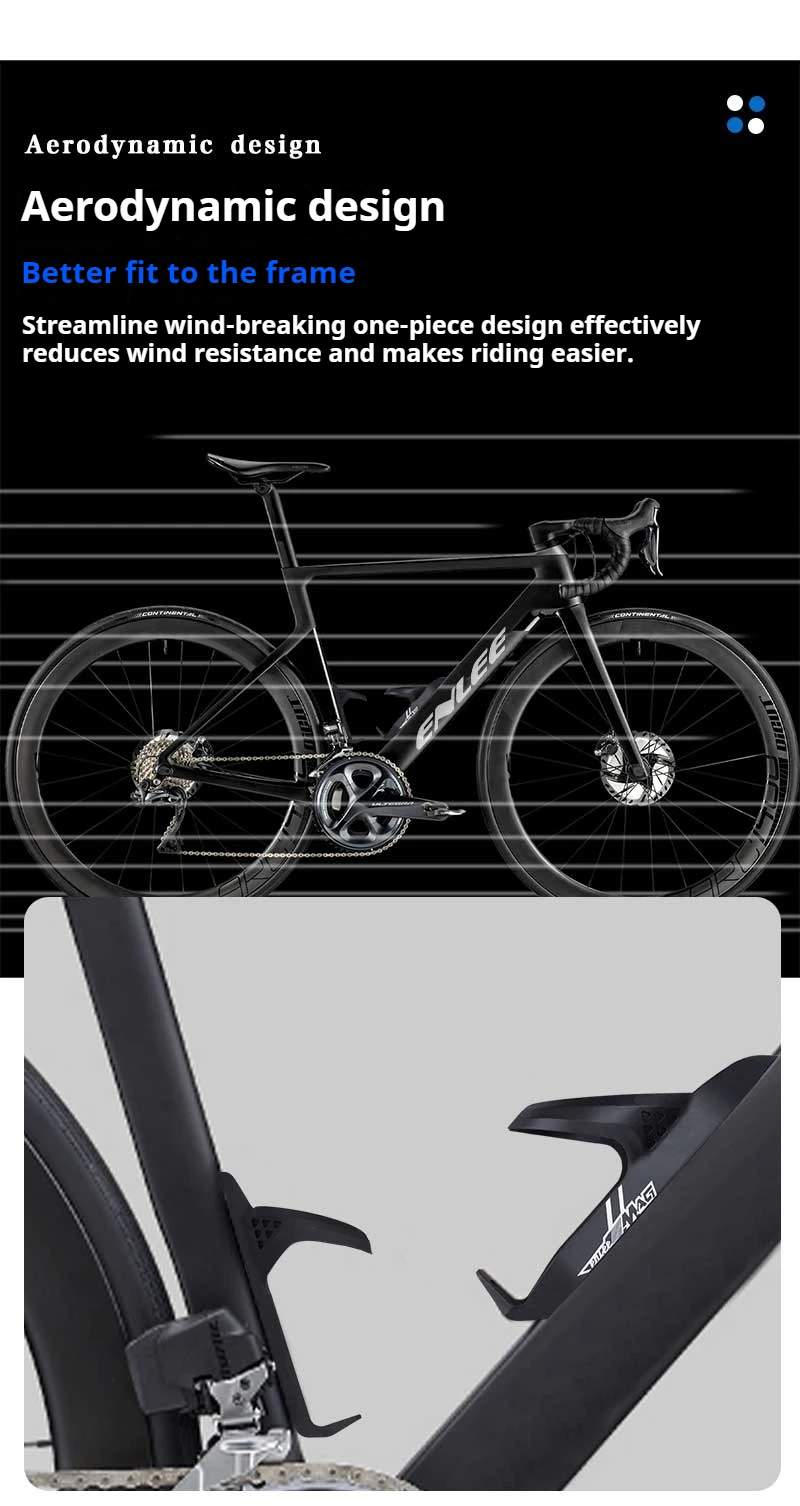 ENLEE Fahrrad pneumatische Flasche Käfig Berg Autobahn Fahrrad Brechen Wind Luftwaffe Pneumatische Modell Wasser Flasche Käfig – Detail 5