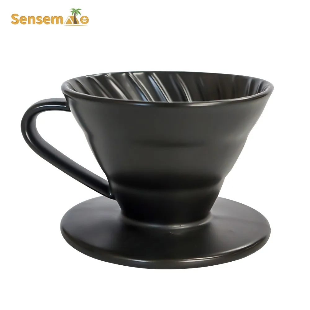SENSEMAKECeramicCoffeeDripperPourOverConeCoffeeMakerSize02